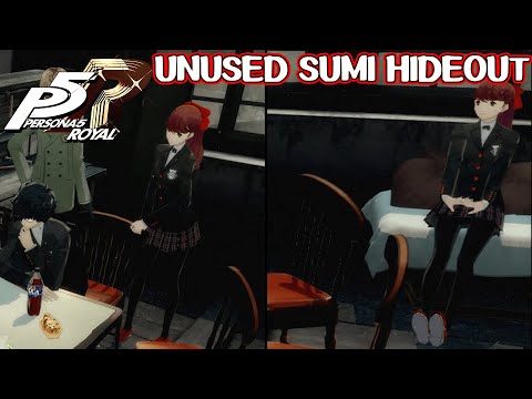 Unused Kasumi hideout animation - Persona 5 Royal