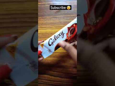|| Galaxy Crispy || #galaxy #chocolate #new