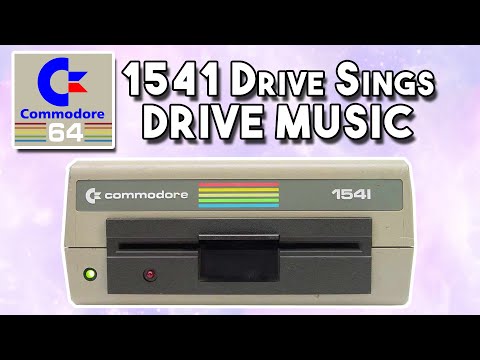 The Singing 1541 Floppy Drive, 1541-II and then Alignment test1541 sing