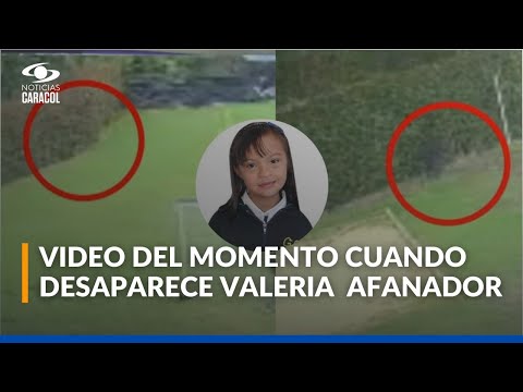 El momento exacto cuando Valeria Afanador desaparece en su colegio de Cajicá: ¿alguien la llamó?