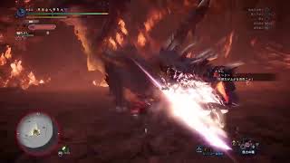 MHWＩ　アルバトリオン　ソロ太刀練習　３日目