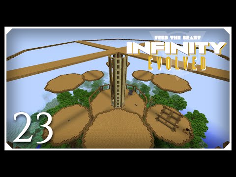Minecraft Hypermine FTB: Infinity Evolved  | Octagon Platform Work | E23