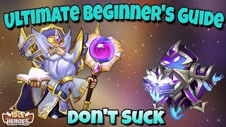 Idle Heroes - The Beginner Guide to Official Servers - Make Progress Faster