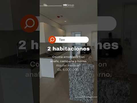 DEPARTAMENTO DE 2 HABITACIONES EN ASUNCIÓN – ZONA AVDA. SANTISIMA TRINIDAD