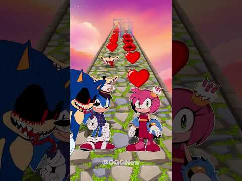 New Epic Save Run: Sonic vs. Amy Rose Day 11 Challenge! #SonicTheHedgehog #Sonic #Shorts