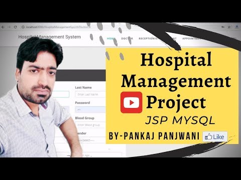Hospital Management Project JSP MYSQL | Part 19 | By Pankaj Panjwani