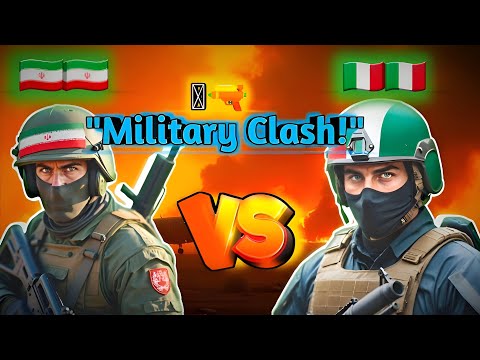 Italy vs Iran😨 Military clash
