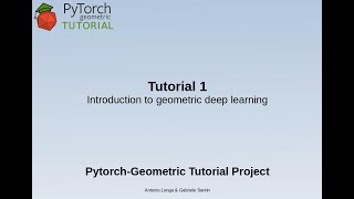 Pytorch Geometric tutorial: Introduction to Pytorch geometric