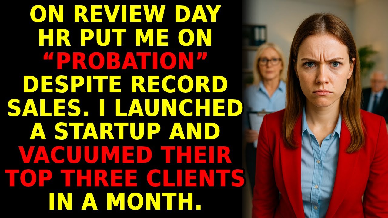 She Was Put on Probation Despite Record Sales—So She Built a Startup and Crushed Them 💼🔥