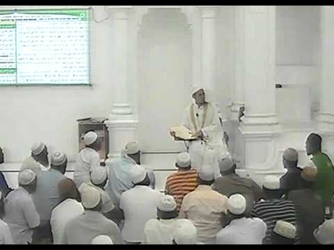 Ash sheikh Arkam Nooraamith Seerah lesson on 2013,01,28
