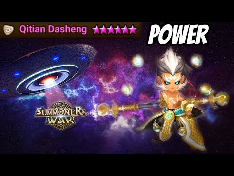 The Power of Qitian Dasheng (Light Monkey King) - Summoners War