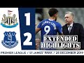 EXTENDED HIGHLIGHTS: NEWCASTLE 1-2 EVERTON