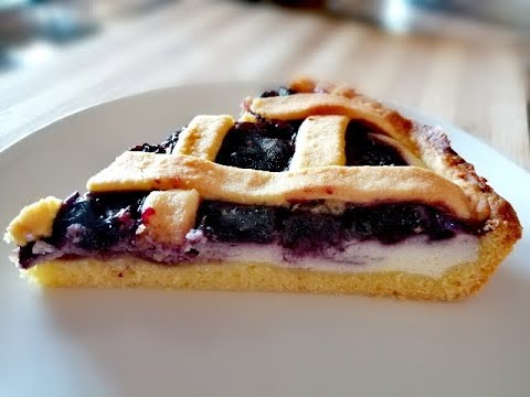 Crostata Ricotta e Marmellata di Mirtilli