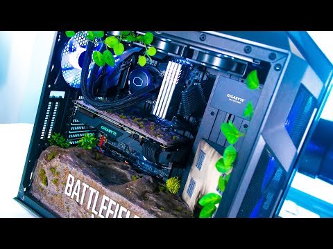 CRAZY RTX Custom Gaming PC Build - Time Lapse Battlefield 5 Theme
