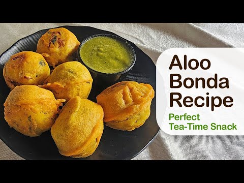 Crispy Aloo Bonda Recipe | South Indian Street Food Snack | Potato Bonda | Easy Tea Time Snack