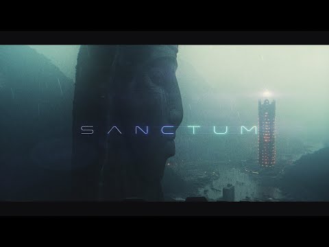 Sanctum: Calm 8D Cyberpunk Ambient To Focus & Relax | Atmospheric Meditative Sci Fi Music