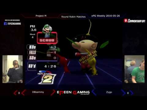 Smash @ TTH - DBsammy (Luigi) Vs. Zygo (Olimar) (Round Robin) - Project M