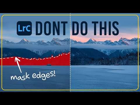 Fix HARD MASK EDGES with THIS Lightroom Trick!