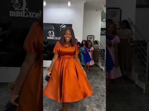 So beautiful 😍: Satin/Silk flare gowns styles #styleinspiration #africanfashion #womenfashion #short