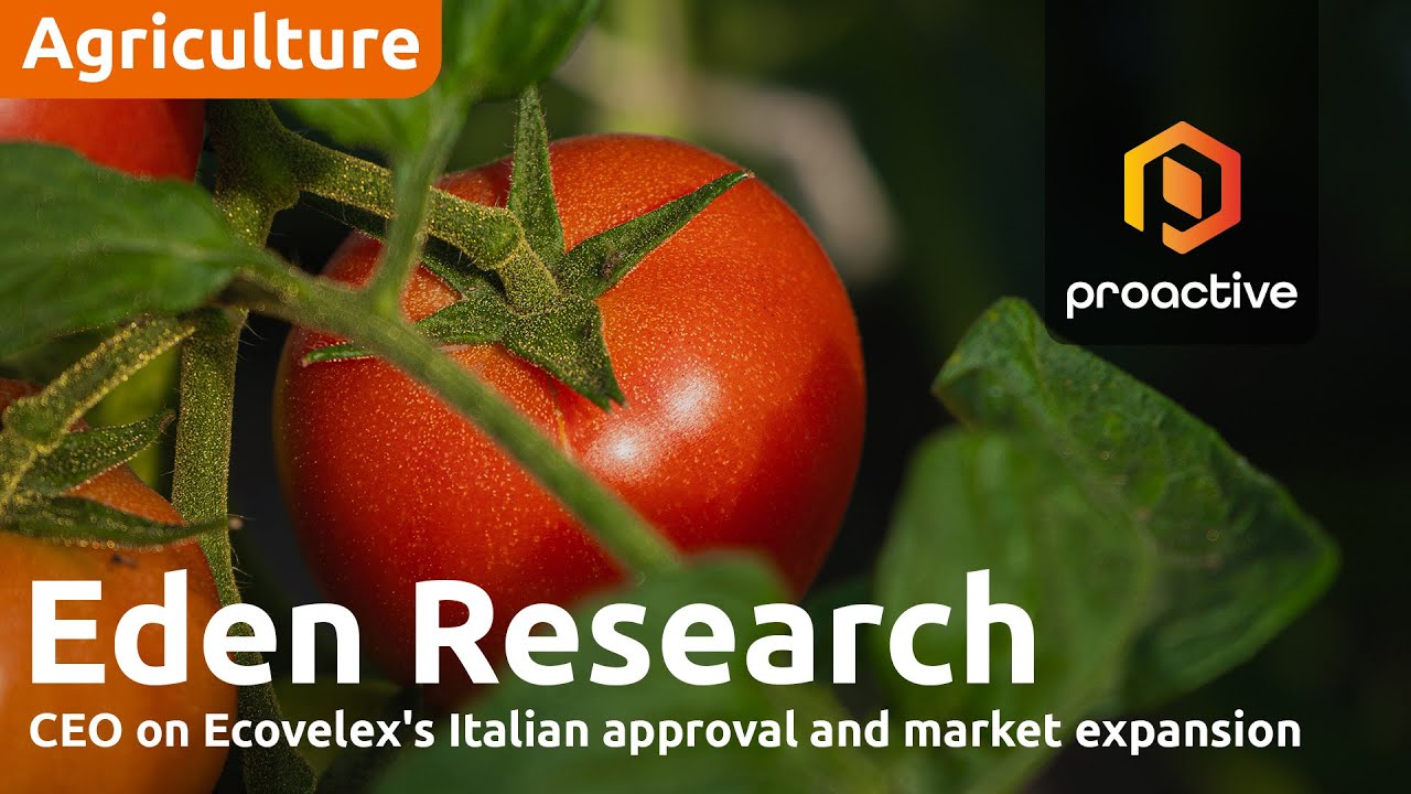 Eden Research CEO talks revenue growth and latest Ecovelex regulatory win