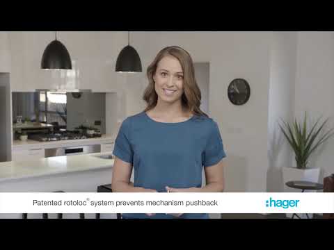 Hager WBSSV1-MW Silhouette Series Switch, Single Pole, Flush, 1 Gang, Vertical, 250V 16AX, 1 or 2 Way, Matt White