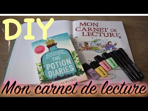 DIY 📖 MON CARNET DE LECTURE 📖 JessLivraddict