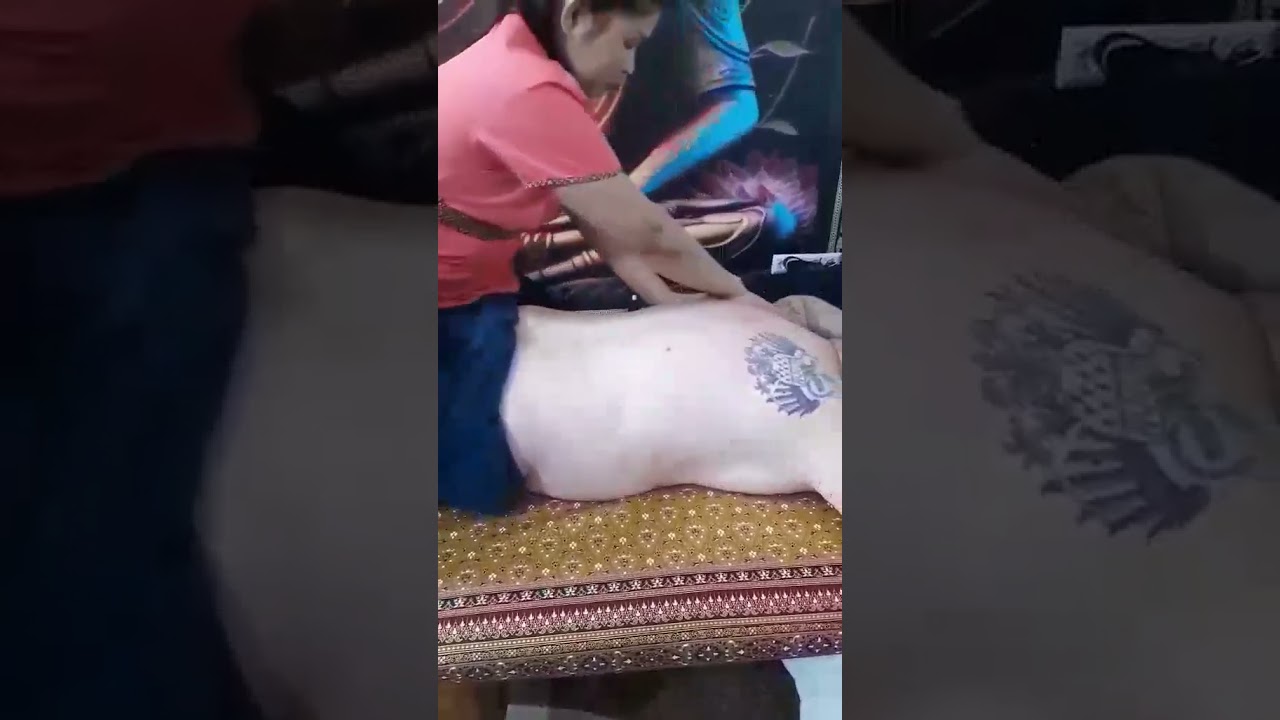 Thai masszázs bemutató
