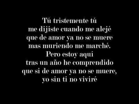 Gianni Bella- Ya De Amor No Se Muere letra