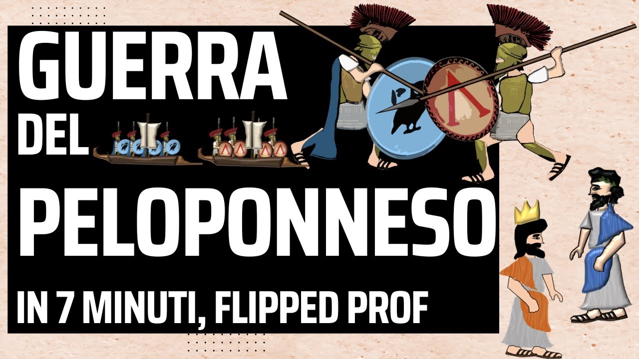 La Guerra del Peloponneso in 7 minuti
