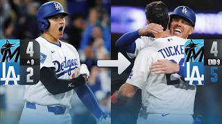 Shohei Ohtani and Kyle Tucker ignite Dodgers late rally in the 9th inning ???? | MLB Highlights