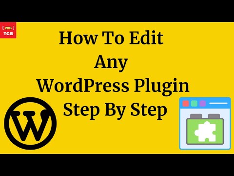 How to edit any WordPress Plugin step by step.