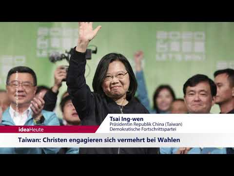 ideaHeute 17 01 2020 - Ökumene - Wahlen Taiwan