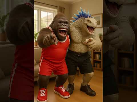 Godzilla has a long tongue #godzilla #kingkong #monster #godzillavskong #godzillamovie