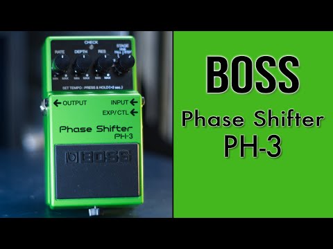 Boss PH-3 Phase shifter, jack of all trades phaser with boss's incredible build quality.