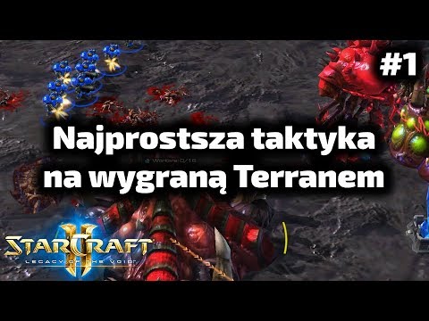 Najprostsza metoda na wygraną - Terran poradnik - Marine 4 barracks rush TvZ #1