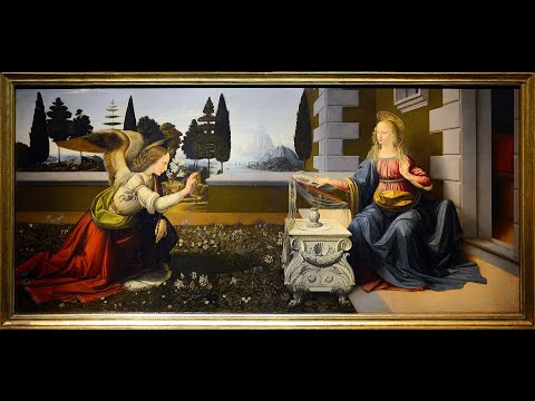 I Maestri in 60 secondi - l'Annunciazione di Leonardo da Vinci