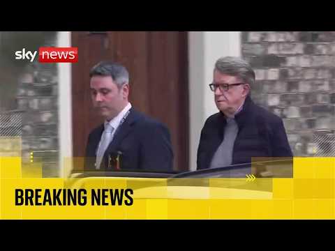 Peter Mandelson arrested by police | Sky News coverage
