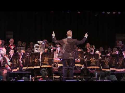 Morecambe Brass Band  playing at the Platform Morecambe 12/11/22