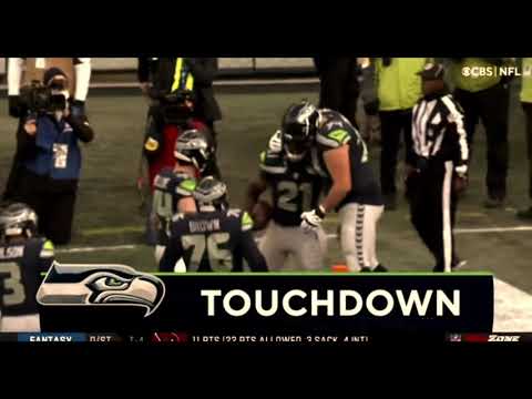 Adrian Peterson ties jim brown with his 126th touchdown