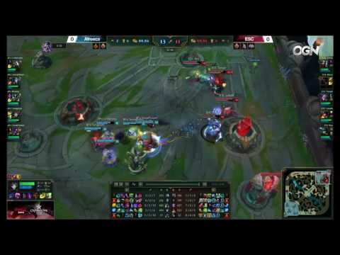 LoL Highlights AFS vs ESC Game 1   LCK Summer 2016 16 06 2016   Afreeca Freecs vs ESC Ever