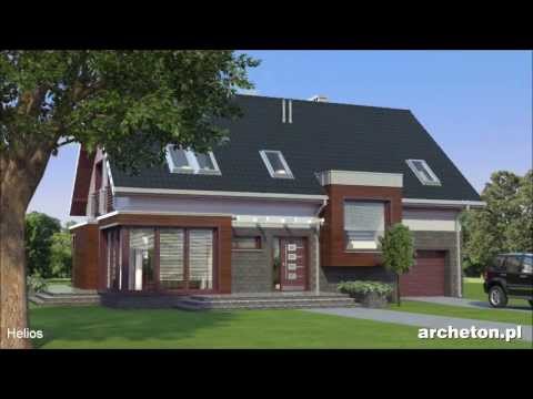 Projekt domu Helios - archeton.pl
