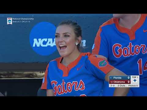 2017 WCWS Final - Florida vs Oklahoma (game 2)