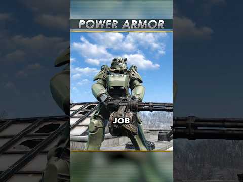 Best Fallout Power Armor || #fallout #powerarmor