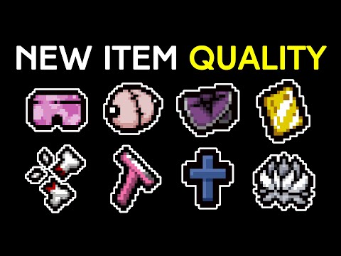 Item Quality - All Changes in Patch 1.7.8! (Repentance)