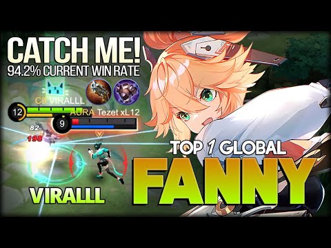 94.2% Current Win Rate! VIRALLL Top 1 Global Fanny - Mobile Legends: Bang Bangg