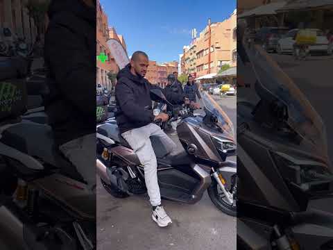 أول تجربة لدراجة QJ MOTOR REALE 150 robot في المغرب 🔥 الله إبارك 😍 #moto