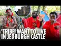African Tribe REFUSING To Leave Scots Woods Claim They Will Live In Jedburgh Castle