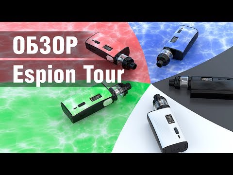 Набор Joyetech Espion Tour (220W, без аккумуляторов) с клиромайзером Cubis Max (5 мл) - видео 1