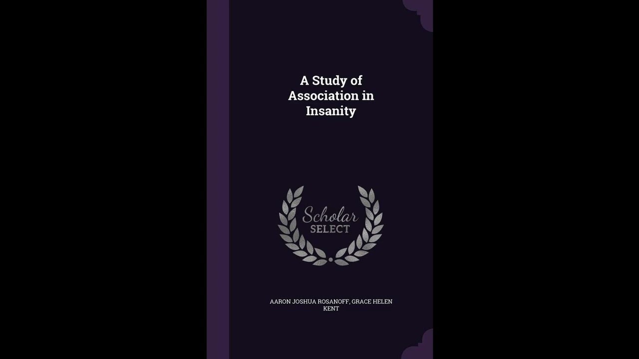 A Study of Association in Insanity