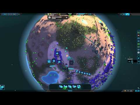 Planetary Annihilation 7 Player FFA - Bad luck